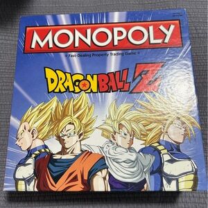 Monopoly Dragon Ball Z Edition Complete Anime Board Game Collector Edition rare